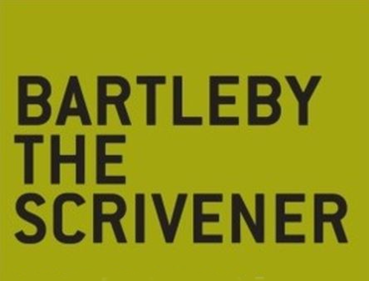 Don't Be A Bartleby Off the Shelf